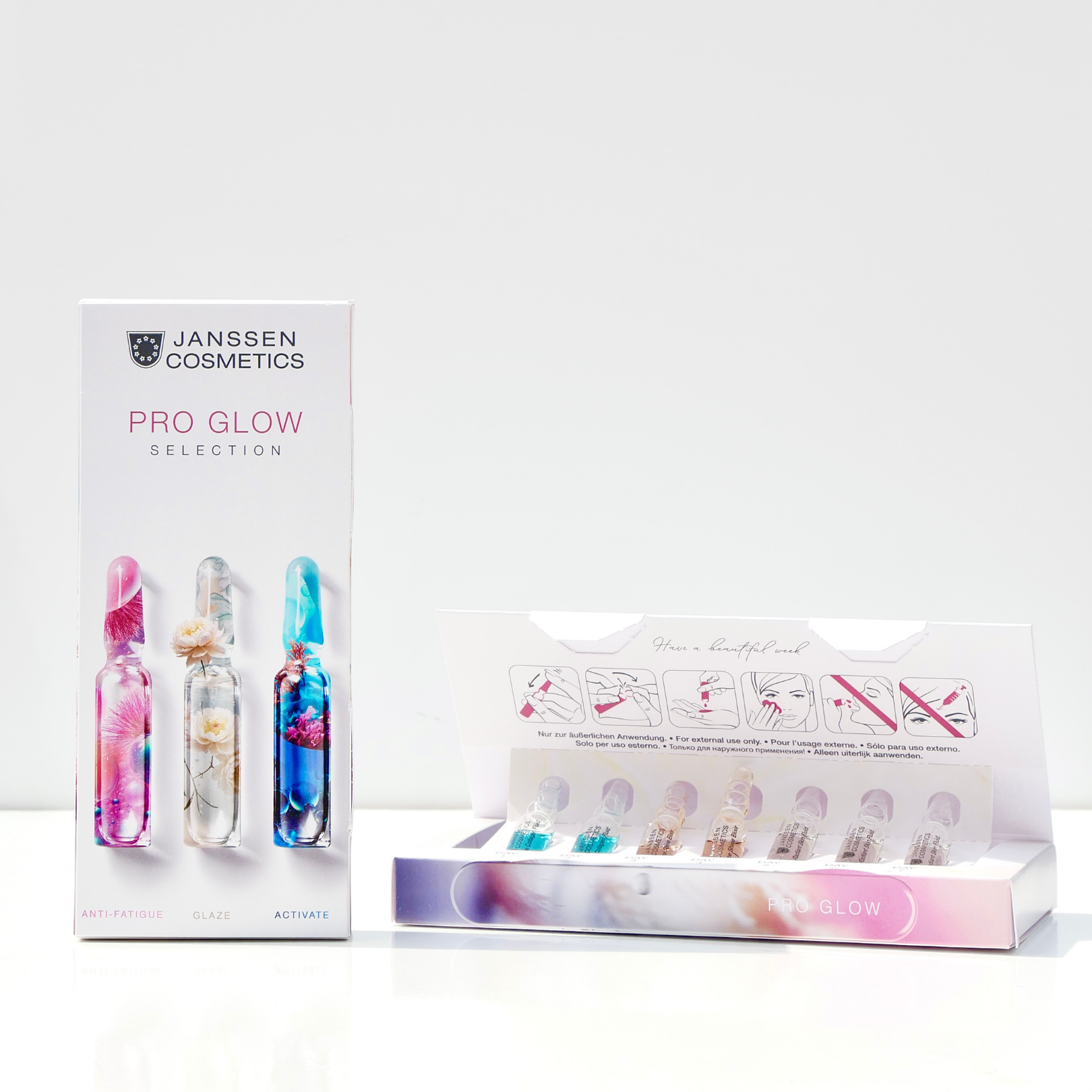 PRO GLOW Selection- 7-day glow effect ampoule cure